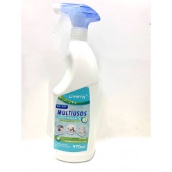 Multiusos higienizante de superficies liverny 1 litro