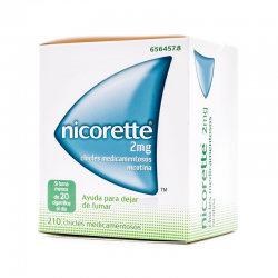 Nicorette 2 mg 210 chicles