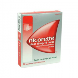 Nicorette 15 mg 14 parches efg
