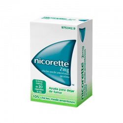 Nicorette 2 mg classic 105 chicles