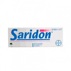 Saridon 20 comprimidos