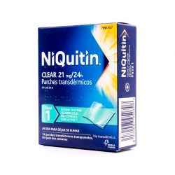 Niquitin Clear 21 mg/ 24h 14 parches