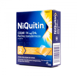 Niquitin Clear 14 mg/ 24h 14 parches