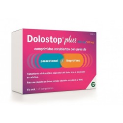 Dolostop plus 500/150 mg 16 comprimidos