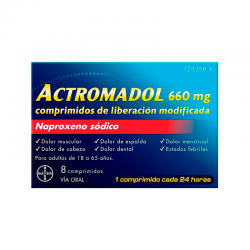 Actromadol  660 mg 8 comp