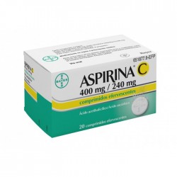 Aspirina C 20 comp efervescentes