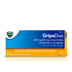 GripaDuo Vicks 20 comprimidos