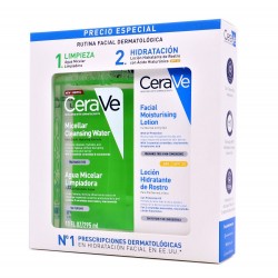 Pack Cerave Agua Micelar+ Loción hidratante spf25
