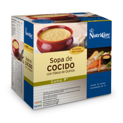 Sopa de cocido con fideos de quinoa Nutricare 10 unidades