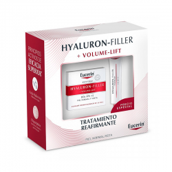 Pack Hyaluron-Filler Volume-Lift Día FPS 15 piel N/M+ Contorno de Ojos...