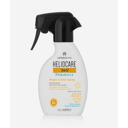 Heliocare 360º Pediatrics Atopic lotion Spray