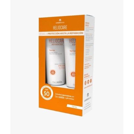 Duplo spray Heliocare Advanced SPF50+ 2x200ml