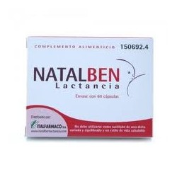 NATALBEN LACTANCIA 60 CAPS