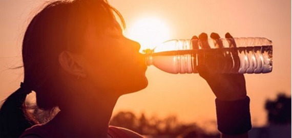 Consejos de hidratación para las olas de calor